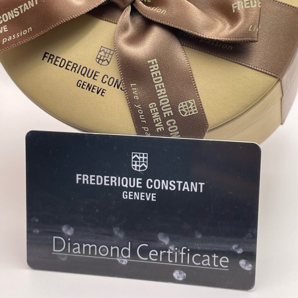 Frédérique Constant Slimline Moonphase White Mother of Pearl Women’s Watch - Picture 5 of 7